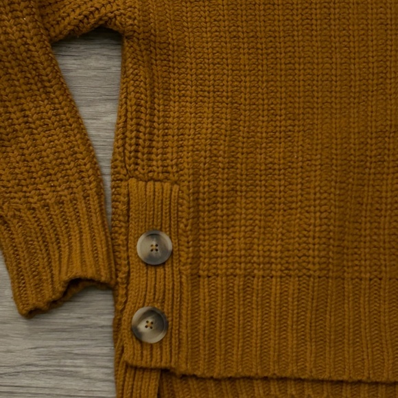 Madewell Women's Turtleneck Sweater w/ buttons on the Side Sz XS - Picture 3 of 8